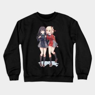 Chisato and Takina Crewneck Sweatshirt